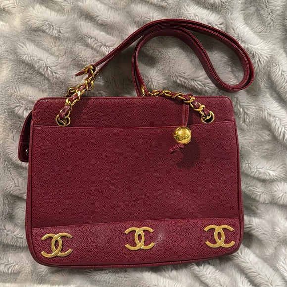 CHANEL 24k CC Caviar Bag - Picture 3 of 14